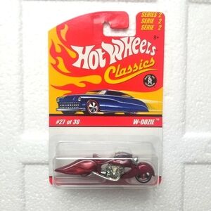 2005 Hot Wheels Classics 1:64 Diecast W-Oozie Red Motorbike Unopen